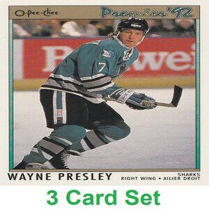 Wayne Presley Hockey Card Collection